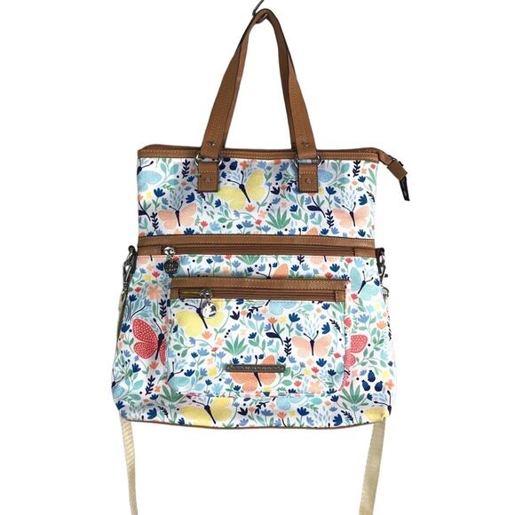 LILY BLOOM Isla Floral Foldover Crossbody Bag Cottagecore Western Preppy Fairy - Picture 2 of 12